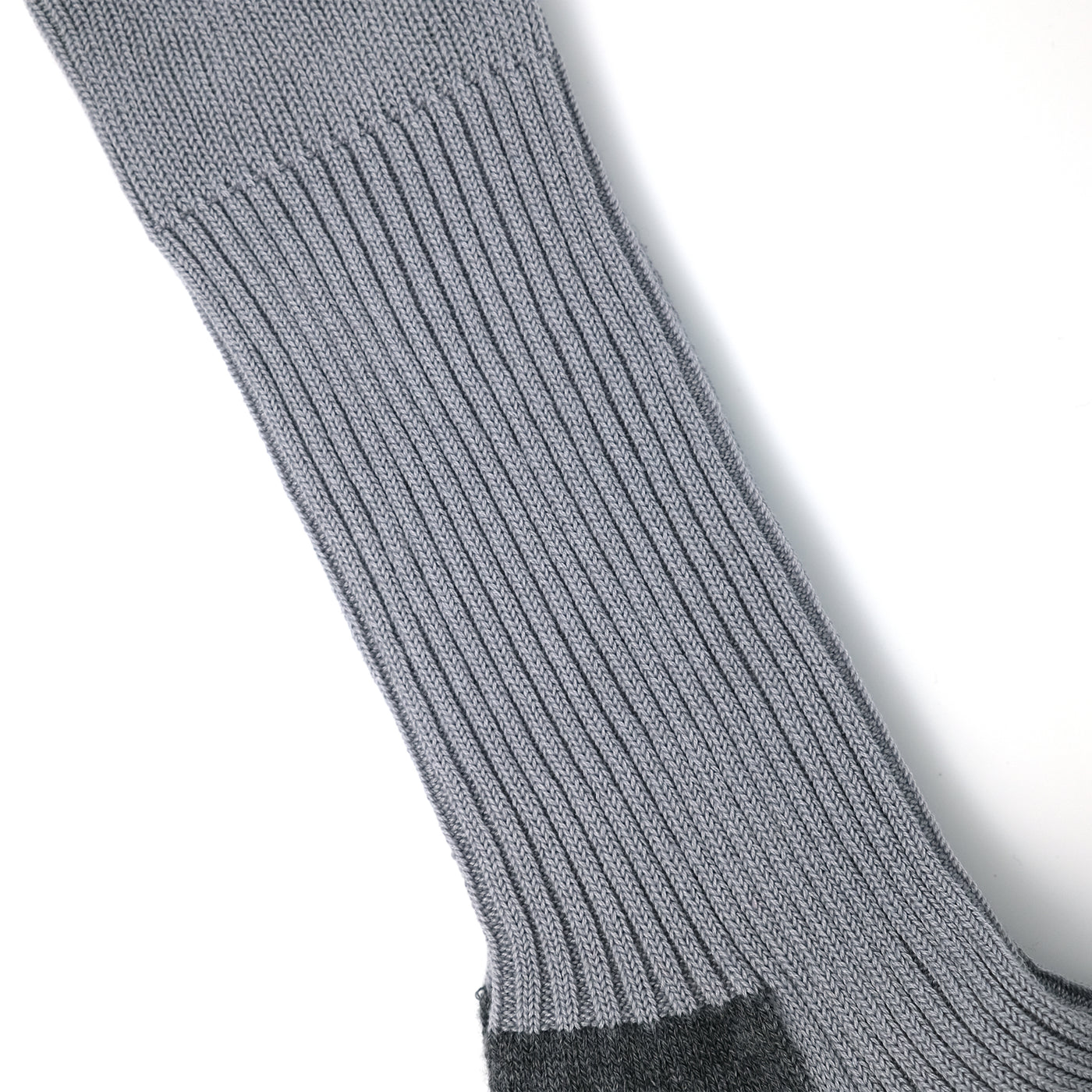 Made in Japan リブパイル 1Pソックス GRAY