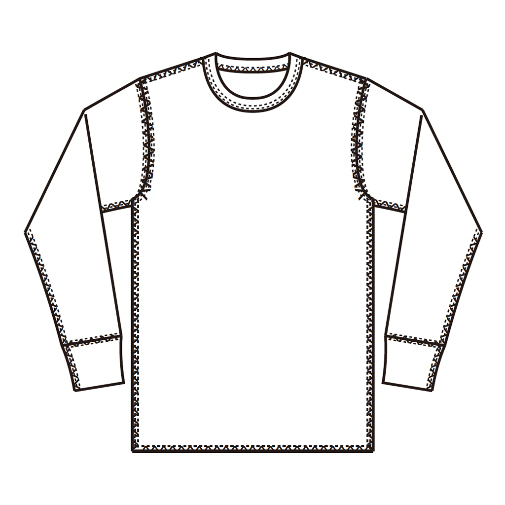 Basic Waffle Crewneck L