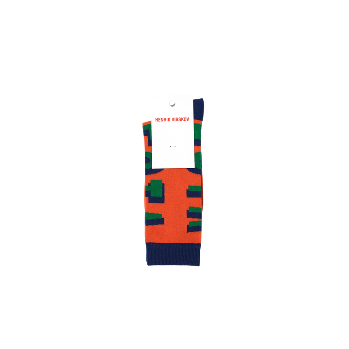 Siesta Socks Femme Mandarin Green Navy