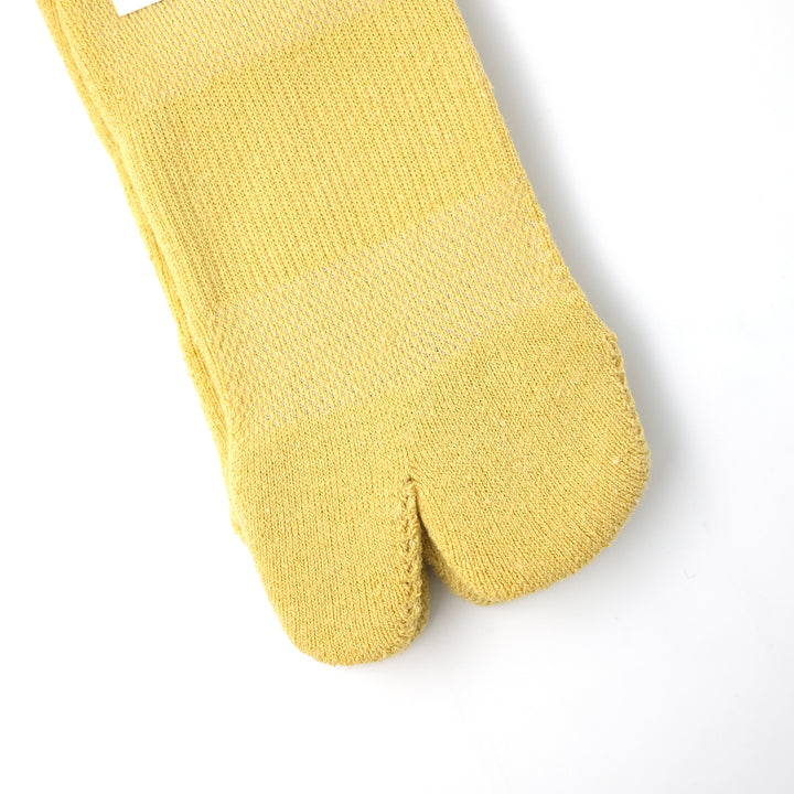 Cotton Hemp Ankle Socks YELLOW