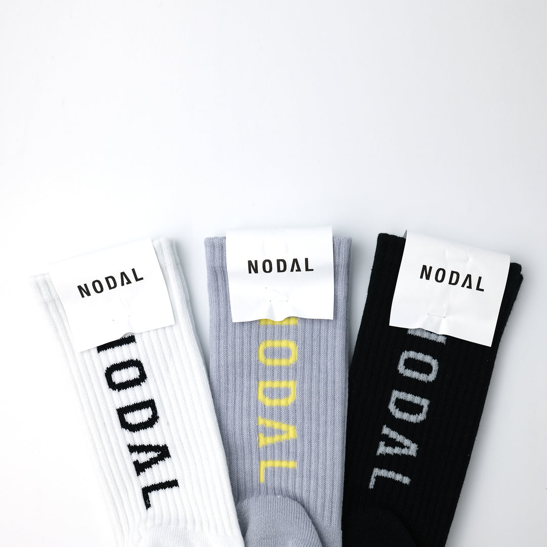 NODAL Logo Socks GRAY