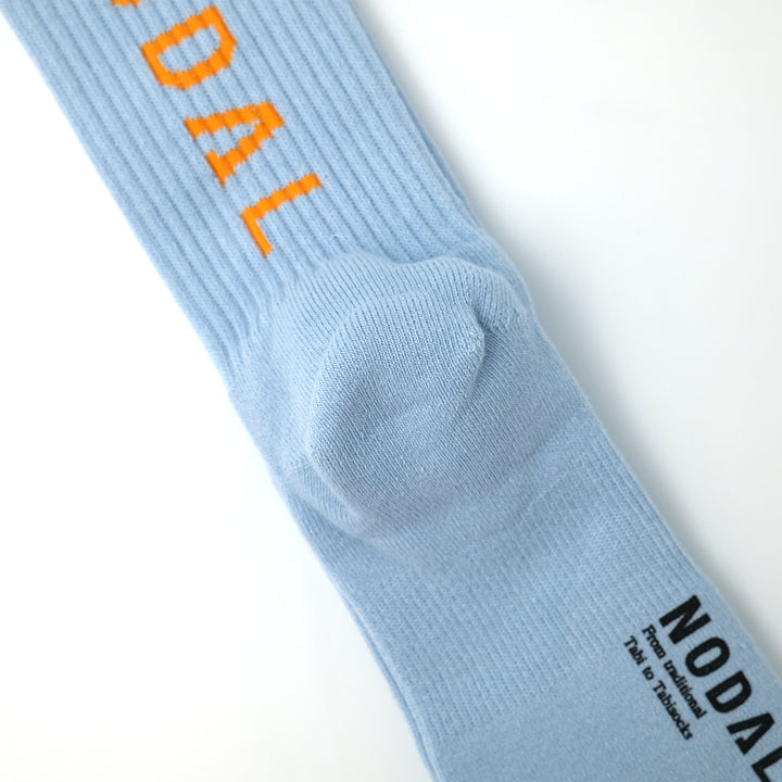 NODAL Logo Socks LIGHT BLUE