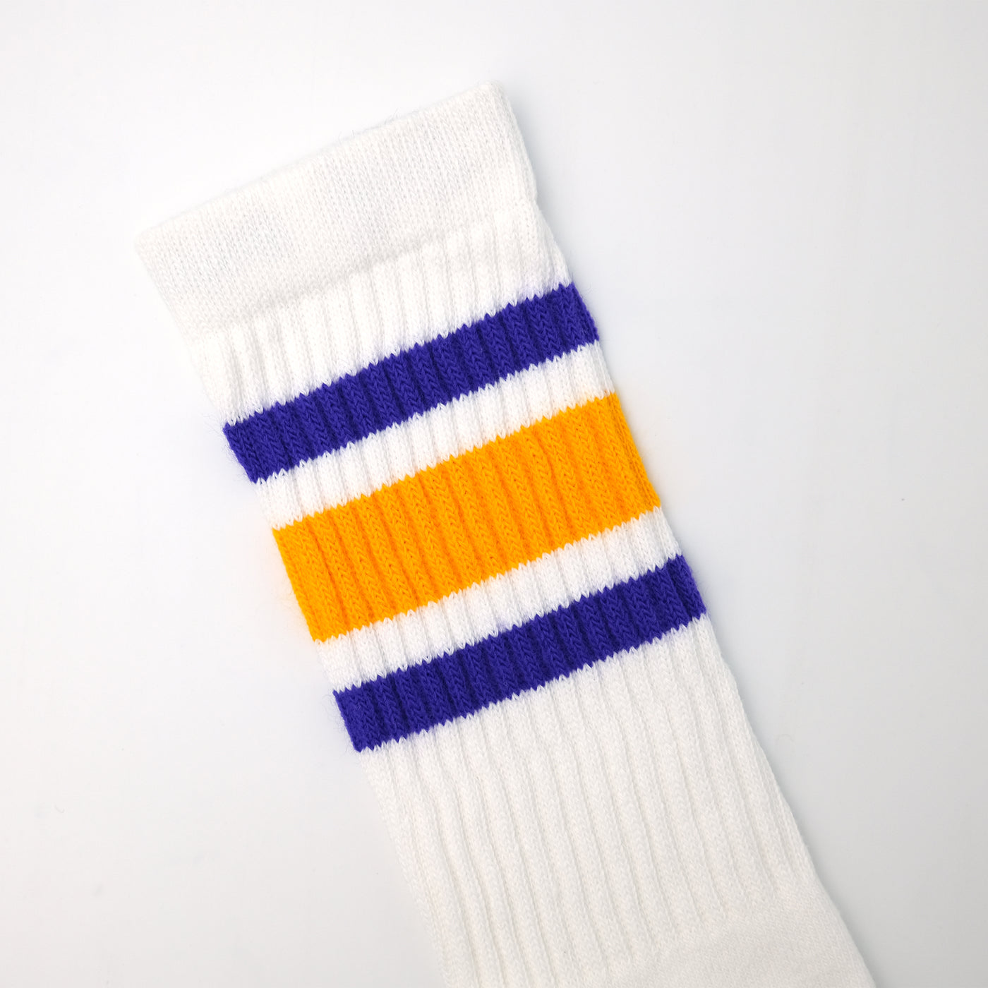 19インチ ラインチューブソックス PURPLE/GOLD