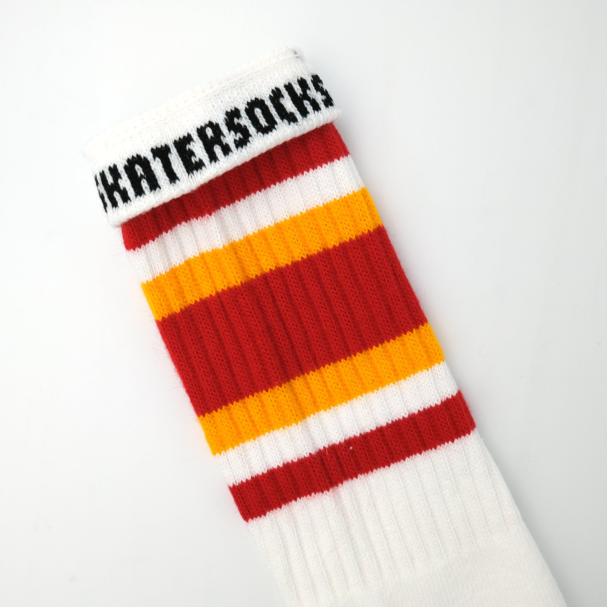 19インチ ラインチューブソックスRED/GOLD – SOCKSTORE™