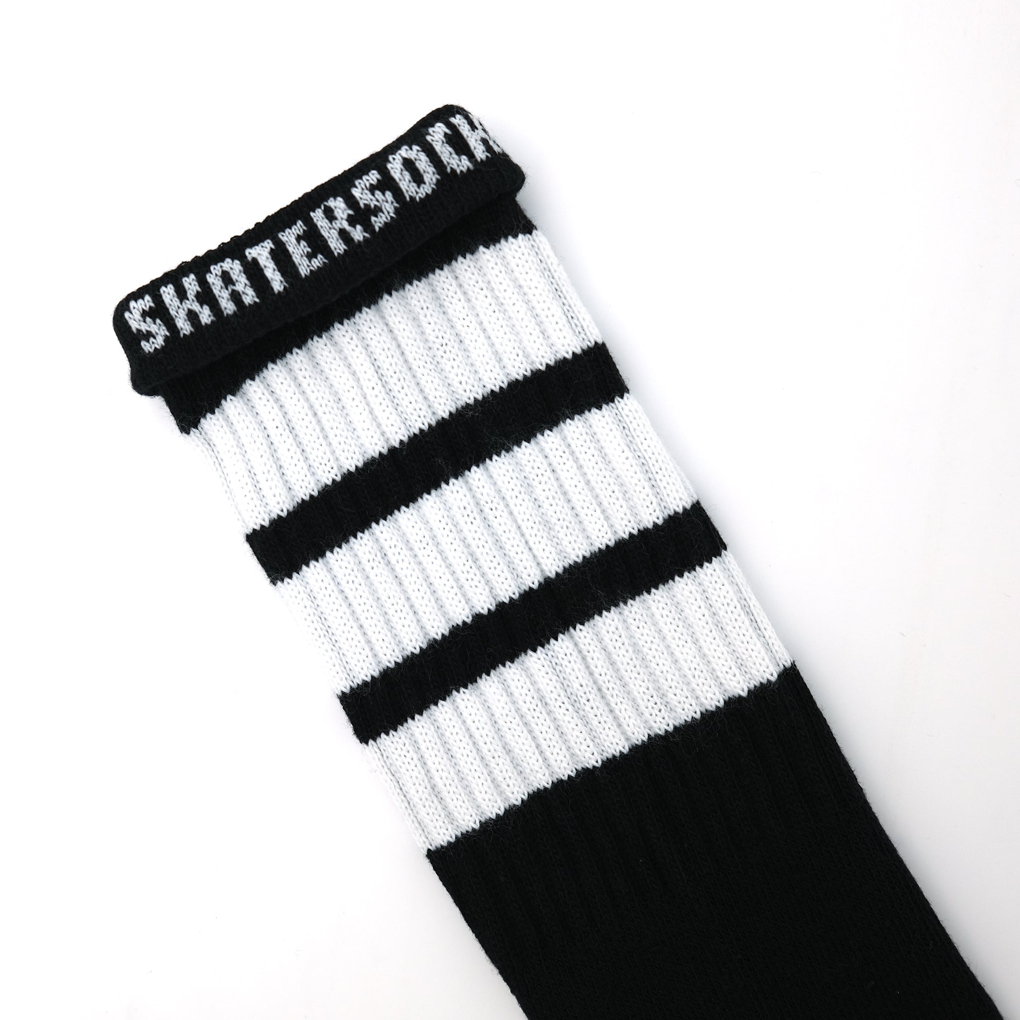 19インチ ラインチューブソックスBLACK/WHITE – SOCKSTORE™