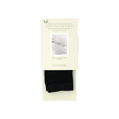 Stella Shimmery Socks Black 
