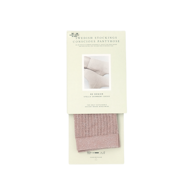 Stella Shimmery Socks Dusty Rose 