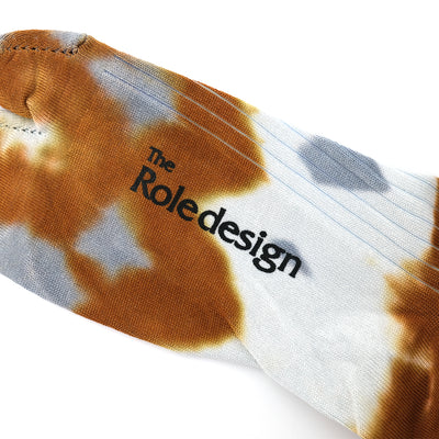 TIE-DYE SOCKS MENS GREY