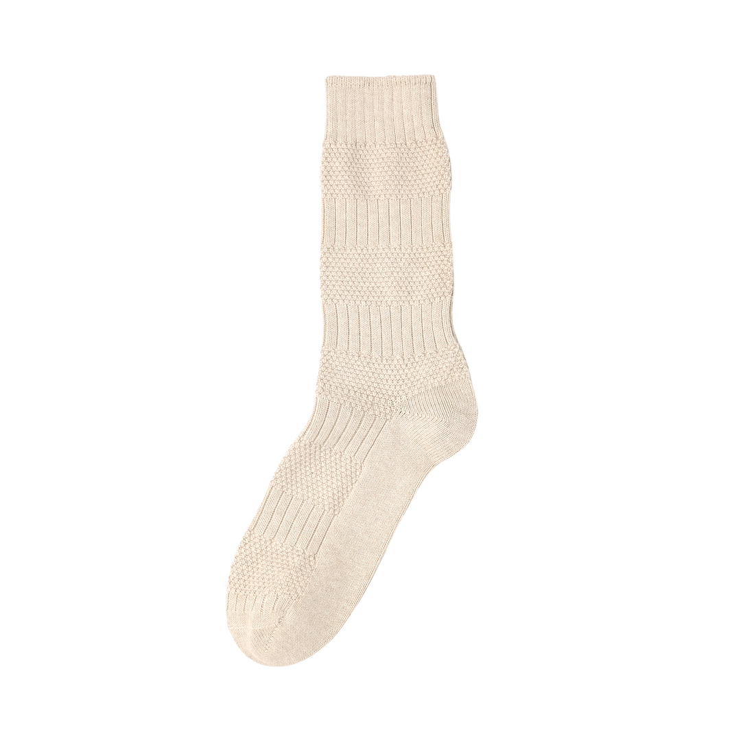 LINK COLLECTION Canal Raw White Socks