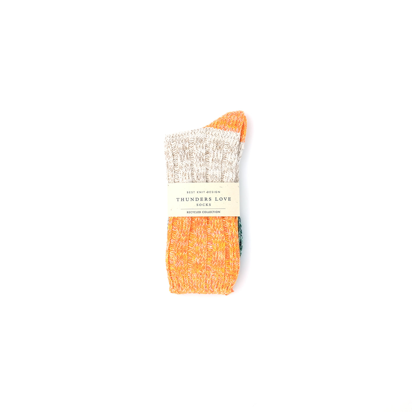 HELEN COLLECTION Orange Love Socks