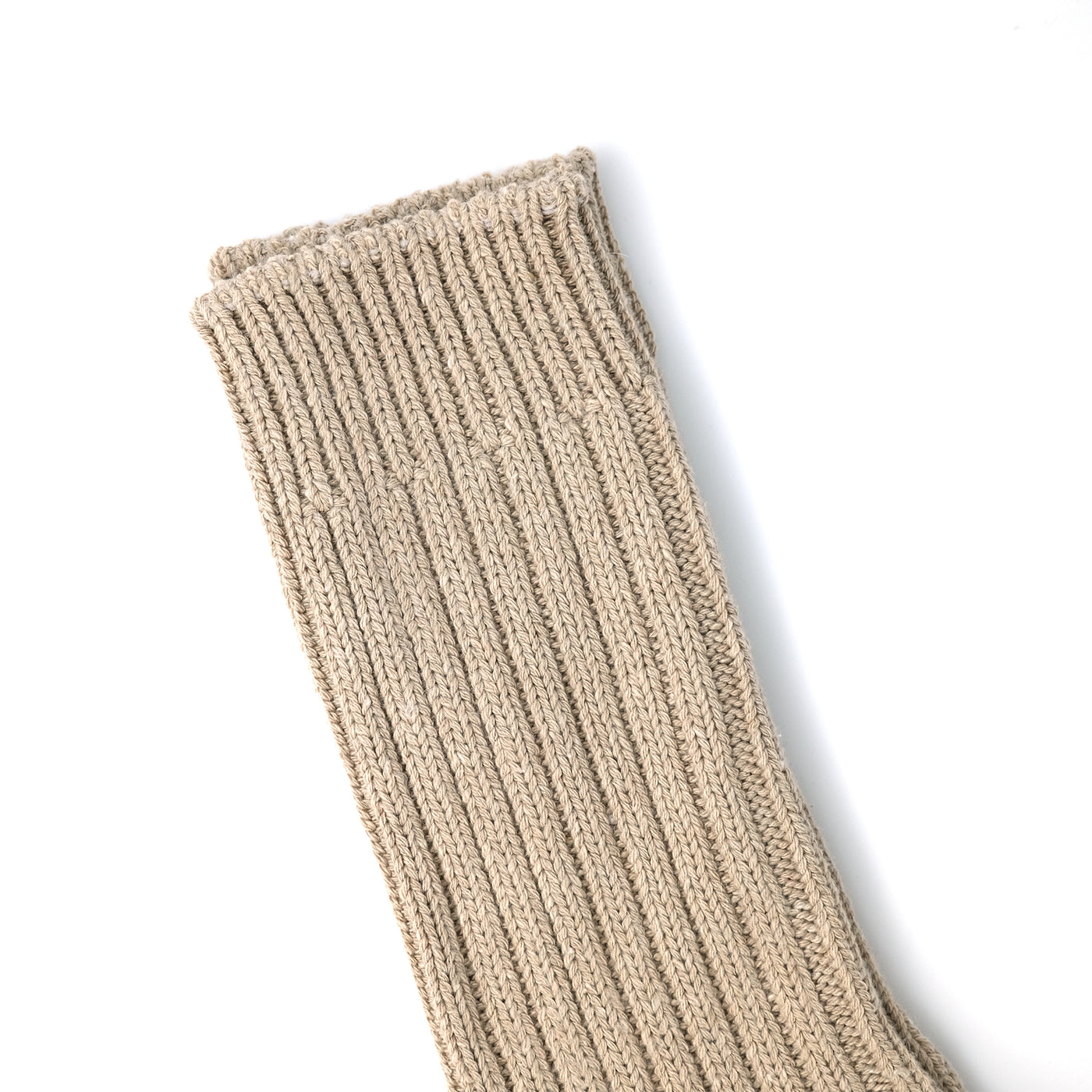 COLOR BLOCK COLLECTION Ribbed Sand Socks