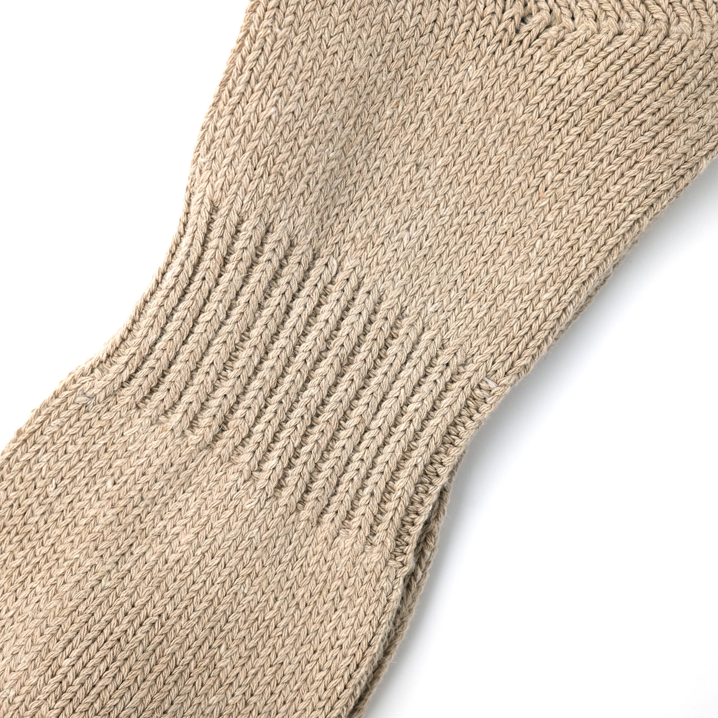 COLOR BLOCK COLLECTION Ribbed Sand Socks