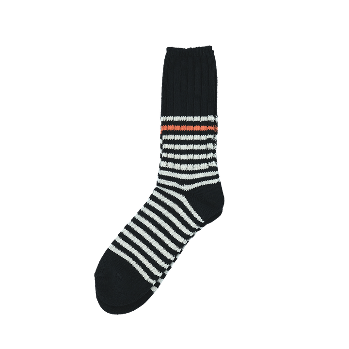 MARINE COLLECTION Stripes Black & White Socks