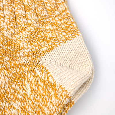 FLAMMÉ COLLECTION Douglas Mustard Socks