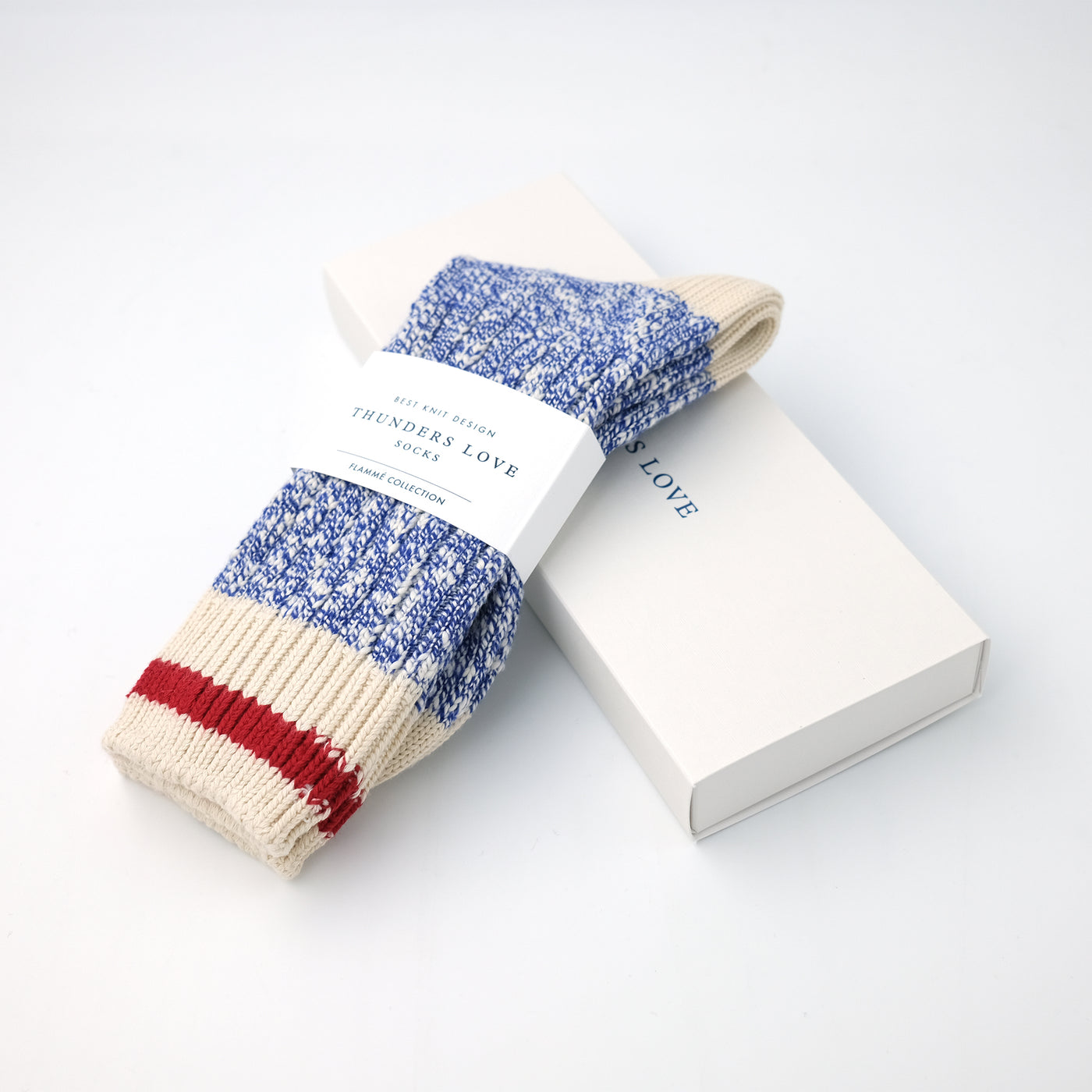 FLAMMÉ COLLECTION Douglas Blue Socks