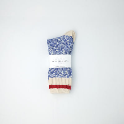 FLAMMÉ COLLECTION Douglas Blue Socks