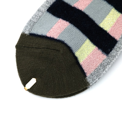CHECK VELOR SOCKS / チェックベロアソックス