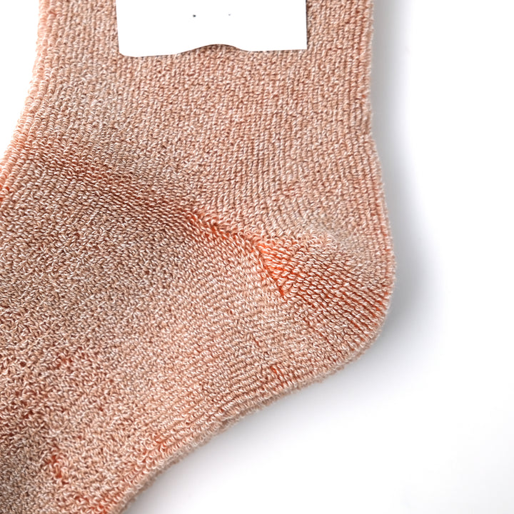 COLOUR TOWEL SOCKS（UNISEX）/ カラータオルソックス ORANGE