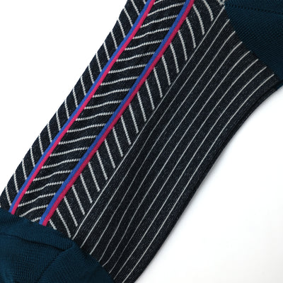 HERRINGBONE STRIPE SOCKS / ヘリンボーンストライプソックス