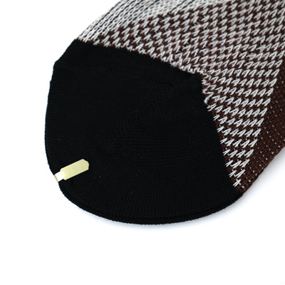 DIA JACQUARD SOCKS (MENS) / ダイヤジャガードソックス