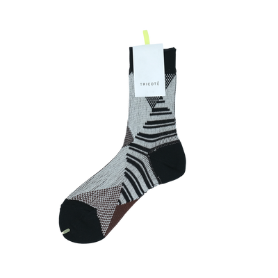 DIA JACQUARD SOCKS (MENS) / ダイヤジャガードソックス