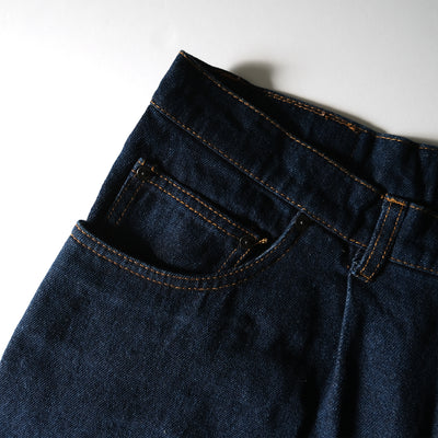 WIDE TAPERED DENIM 5P PNT INDIGO