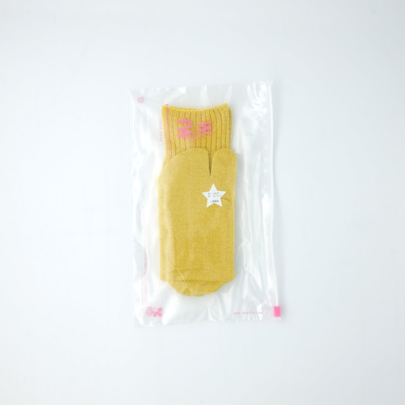 ラメ タビソックス YELLOW
